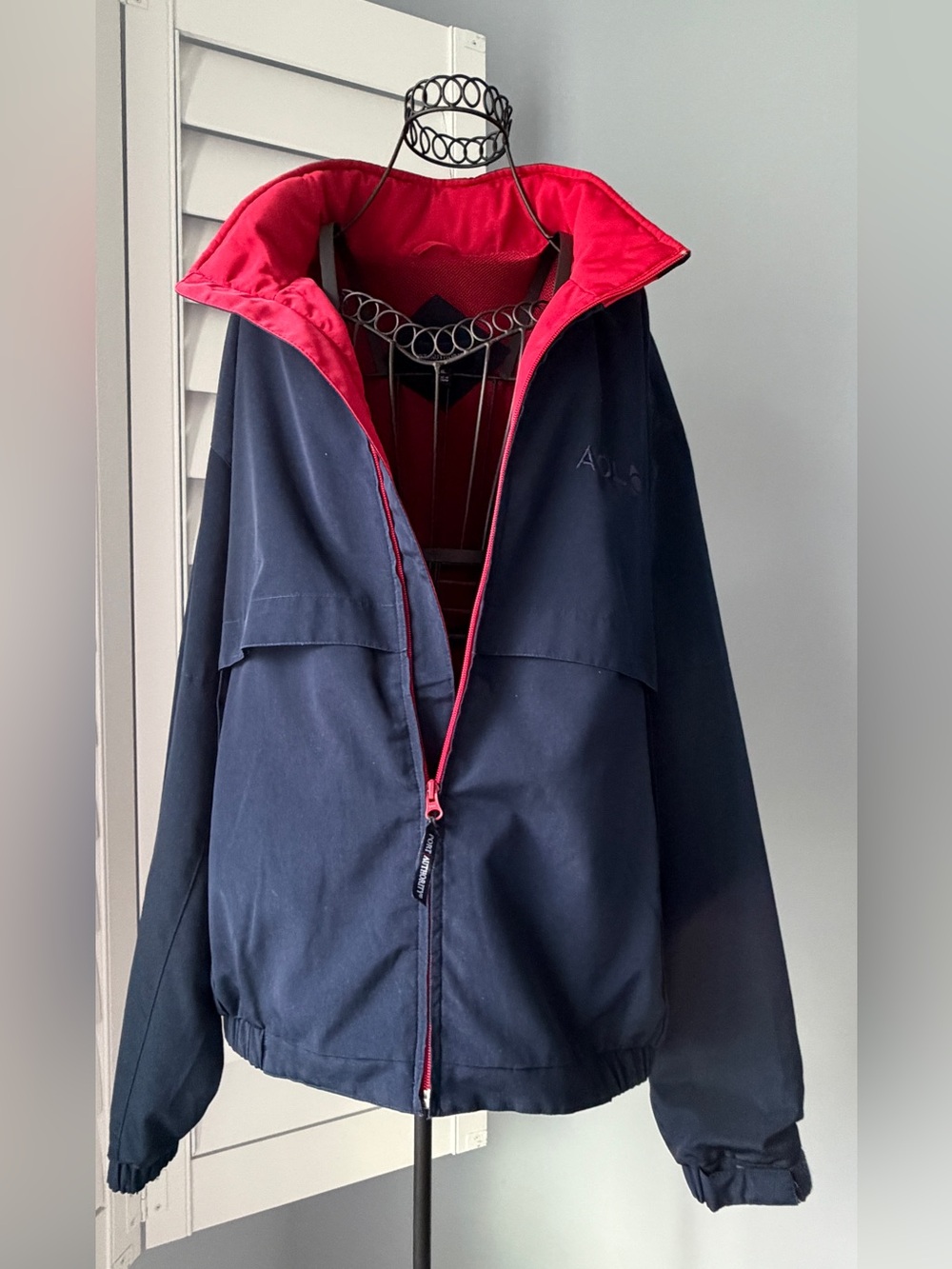 VINTAGE CORPORATE AOL Windbreaker -Port Authority Legacy MEN’s XL -Y2K Techwear